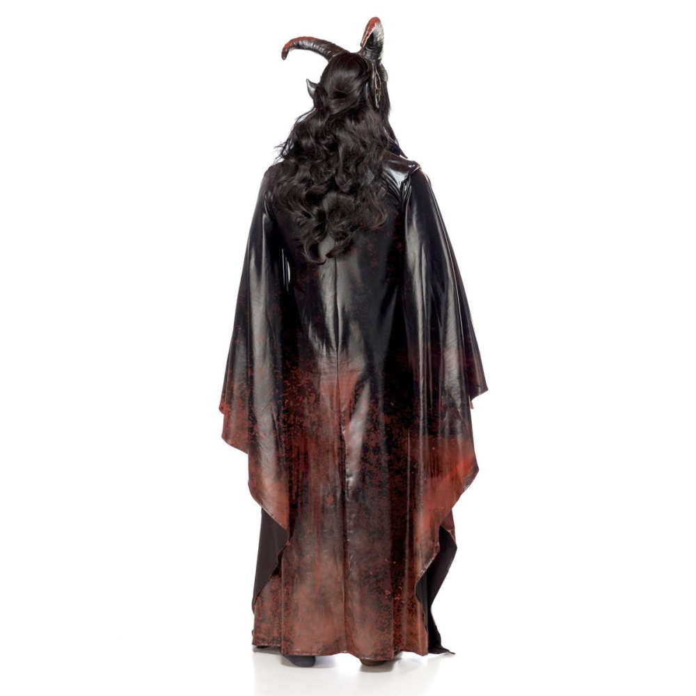 Mask Paradise - Blood Demon Kostuum - Zwart/Rood